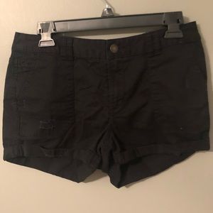 Black Jean Massimo Shorts